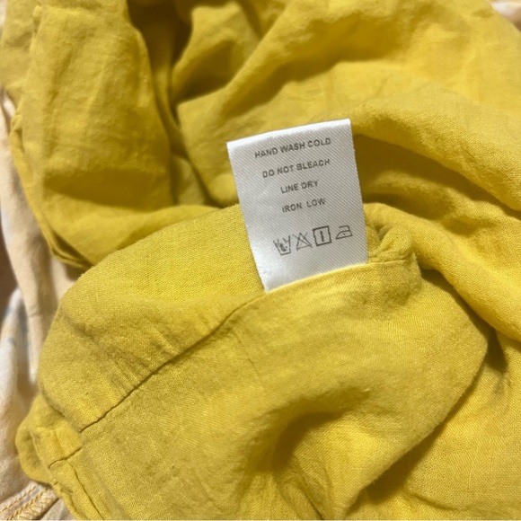 Heyson Women’s Floral Yellow Maxi Dress Half Sleeve V-neckline Cottagecore Large - Picture 6 of 12